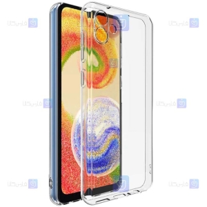 قاب گوشی Samsung Galaxy A04e مدل پشت کریستالی محافظ لنزدار