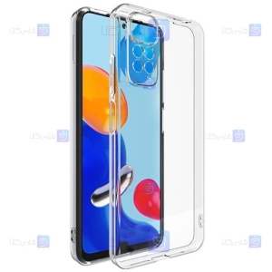 قاب گوشی Xiaomi Redmi Note 12 Pro 4G مدل پشت کریستالی محافظ لنزدار
