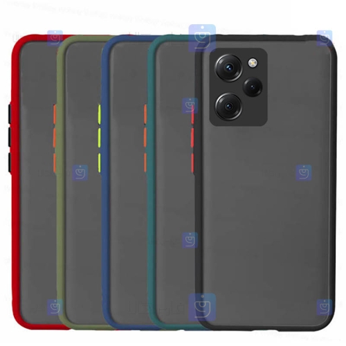 قاب پشت مات Xiaomi Poco X5 Pro مدل محافظ لنزدار