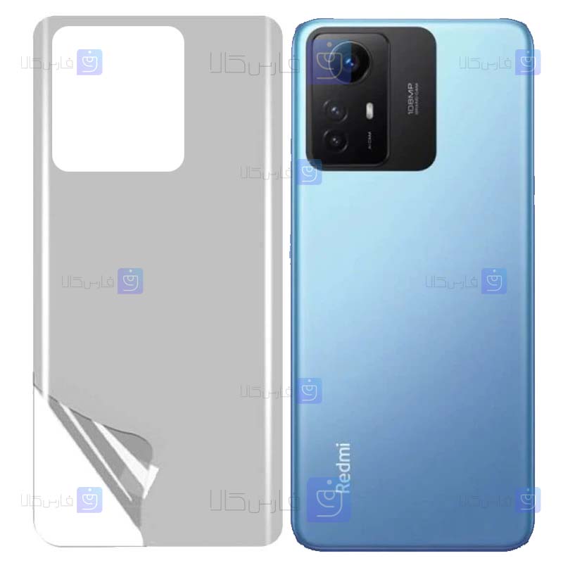 برچسب پشت نانو Xiaomi Redmi Note 12S مدل مات