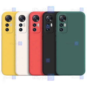 قاب سیلیکونی Xiaomi 12X مدل محافظ لنز دار