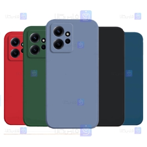 قاب سیلیکونی Xiaomi Redmi Note 12 4G مدل محافظ لنز دار