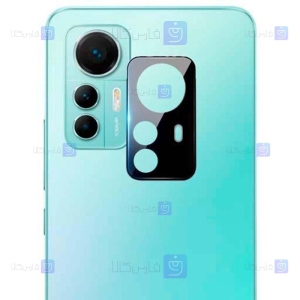 محافظ لنز شیشه ای Xiaomi 12 Lite مدل حاشیه دار