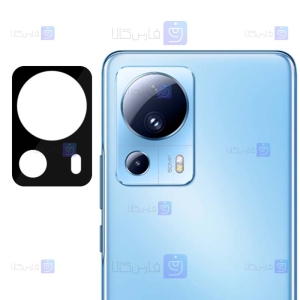 محافظ لنز شیشه ای Xiaomi 13 Lite مدل حاشیه دار