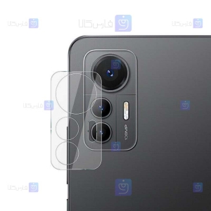 محافظ لنز شیشه ای Xiaomi 12 Lite مدل 3D