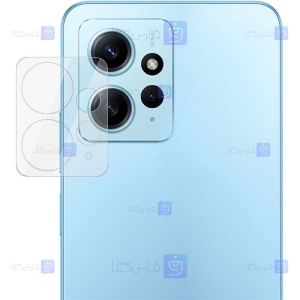 محافظ لنز شیشه ای Xiaomi Redmi Note 12 4G مدل 3D