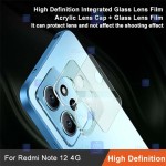 محافظ لنز شیشه ای Xiaomi Redmi Note 12 4G مدل 3D