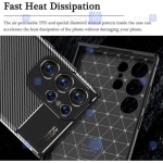 قاب گوشی Samsung Galaxy S23 Ultra مدل Auto Focus Fiber Carbon