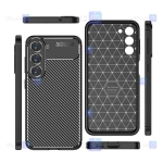 قاب گوشی Samsung Galaxy S23 plus مدل Auto Focus Fiber Carbon
