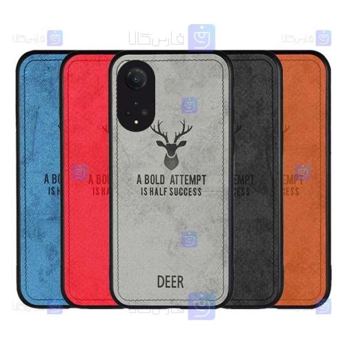 قاب پارچه ای Honor X7 مدل گوزنی