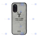 قاب پارچه ای Honor X7 مدل گوزنی