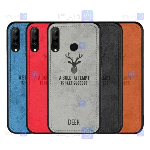 قاب پارچه ای Huawei Nova 4e مدل گوزنی