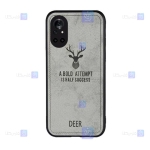 قاب پارچه ای Huawei Nova 8 مدل گوزنی
