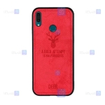 قاب پارچه ای Huawei P Smart 2019 مدل گوزنی