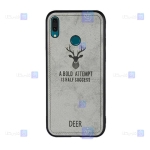 قاب پارچه ای Huawei Y9 2019 مدل گوزنی