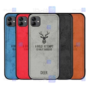 قاب پارچه ای Samsung Galaxy A04 مدل گوزنی