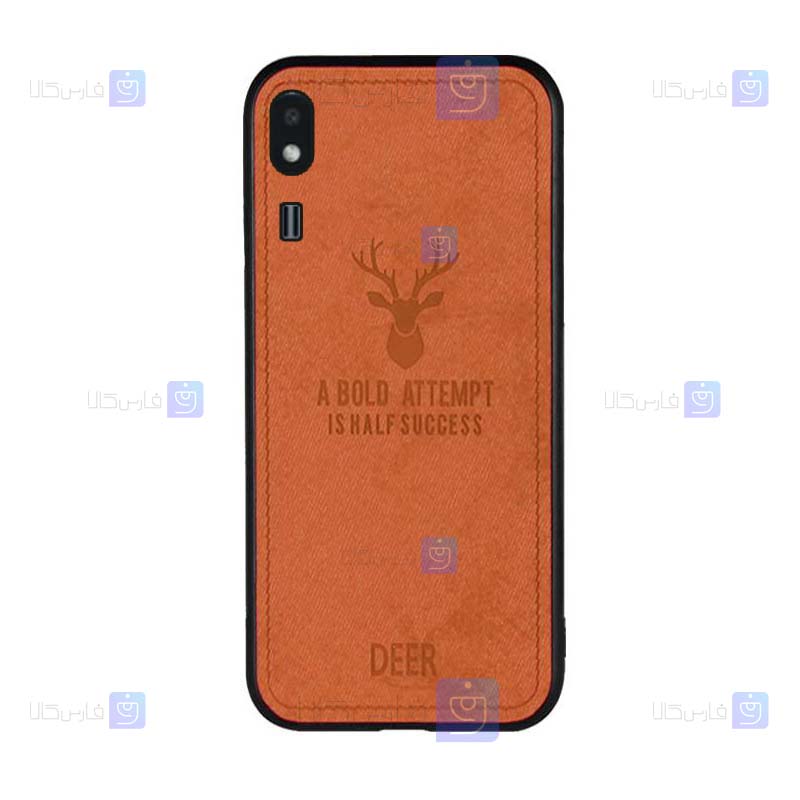 قاب پارچه ای Samsung Galaxy A2 Core مدل گوزنی