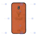قاب پارچه ای Samsung Galaxy J7 2017 مدل گوزنی