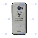قاب پارچه ای Samsung Galaxy S6 مدل گوزنی