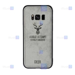 قاب پارچه ای Samsung Galaxy s8 plus مدل گوزنی
