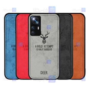 قاب پارچه ای Xiaomi 12T مدل گوزنی