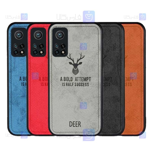 قاب پارچه ای Xiaomi Mi 10T 5G مدل گوزنی
