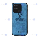 قاب پارچه ای Xiaomi Redmi 10C مدل گوزنی