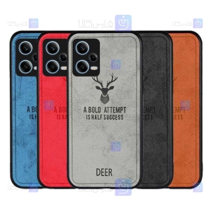 قاب پارچه ای Xiaomi Redmi Note 12 Pro 5G مدل گوزنی