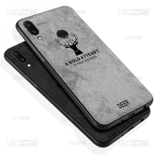قاب پارچه ای Xiaomi Redmi Note 7s مدل گوزنی