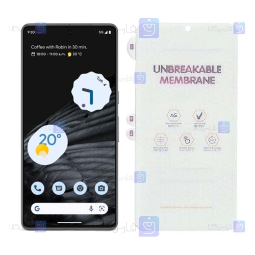 برچسب محافظ صفحه مات Google Pixel 7 Pro مدل نانو هیدروژلی