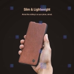 کیف چرمی نیلکین Samsung Galaxy Z Fold 5 5G مدل Aoge Leather