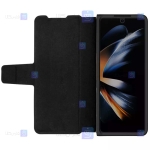 کیف چرمی نیلکین Samsung Galaxy Z Fold 5 5G مدل Aoge Leather