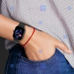 بند سیلیکونی ساعت هوشمند شیائومی Xiaomi Amazfit Bip 3 مدل دکمه‌ای