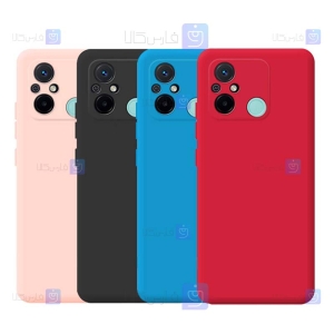 قاب سیلیکونی Xiaomi Redmi 12C مدل محافظ لنز دار