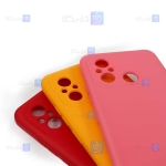 قاب سیلیکونی Xiaomi Redmi 12C مدل محافظ لنز دار