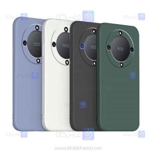 قاب سیلیکونی Honor X9a مدل محافظ لنز دار