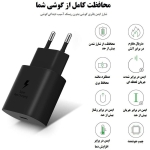 شارژر اصلى گوشى سامسونگ Samsung Galaxy A24 4G مدل سوپر فست