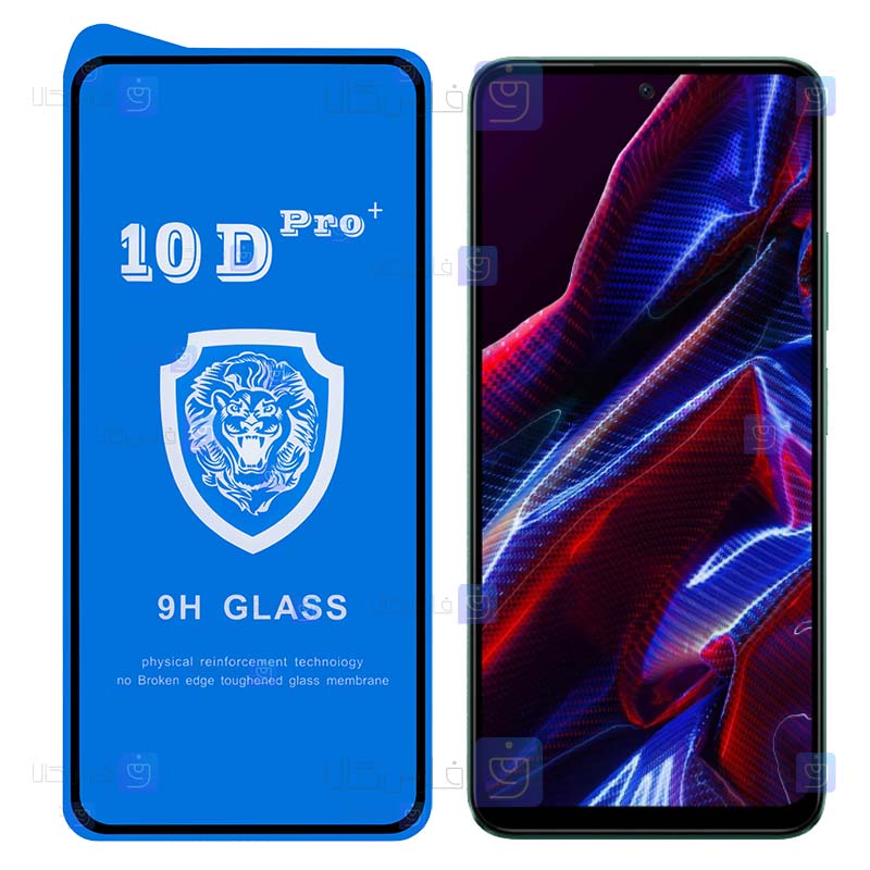 گلس فول Xiaomi Poco X5 مدل 10D Pro