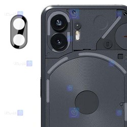 محافظ لنز شیشه ای Nothing Phone 2 مدل حاشیه دار