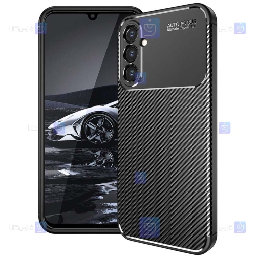قاب گوشی Samsung Galaxy A24 4G مدل Auto Focus Fiber Carbon
