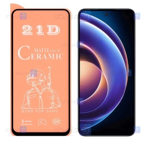 محافظ صفحه گوشی Xiaomi Redmi Note 12R 5G مدل سرامیکی مات