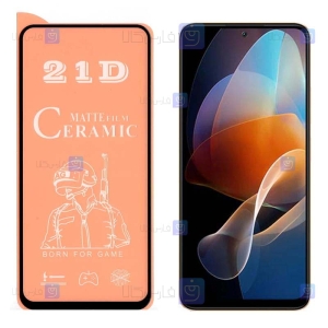 محافظ صفحه گوشی Xiaomi Redmi Note 12R Pro مدل سرامیکی مات
