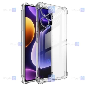 قاب ژله ای Xiaomi Poco F5 مدل کپسولی محافظ لنز دار