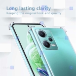 قاب ژله ای Xiaomi Redmi Note 12 5G مدل کپسولی محافظ لنز دار