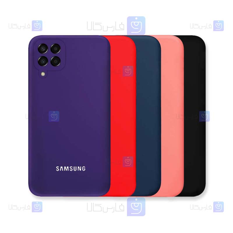 قاب سیلیکونی اصلی Samsung Galaxy M33 مدل محافظ لنزدار