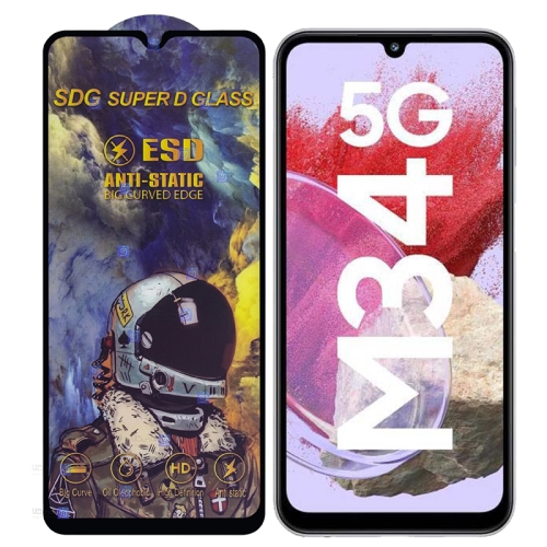 گلس گوشی Samsung Galaxy M34 5G مدل SDG Anti Static