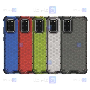 قاب ضد ضربه گوشی S20 plus مدل لانه زنبوری