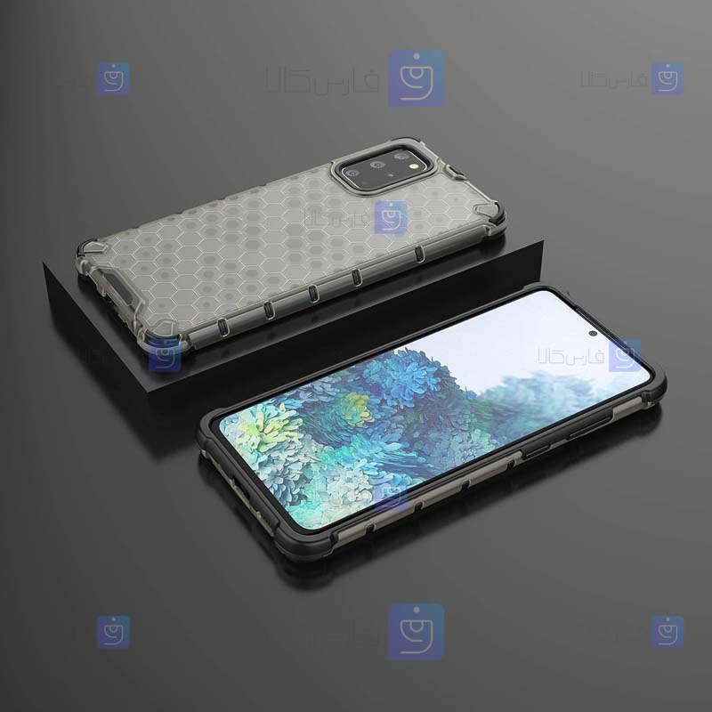 قاب ضد ضربه Samsung Galaxy S20 plus مدل لانه زنبوری