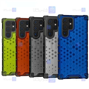 قاب ضد ضربه S22 Ultra مدل لانه زنبوری
