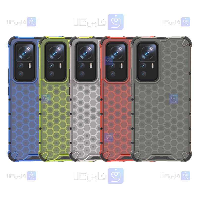 قاب ضد ضربه Xiaomi 12T Pro مدل لانه زنبوری